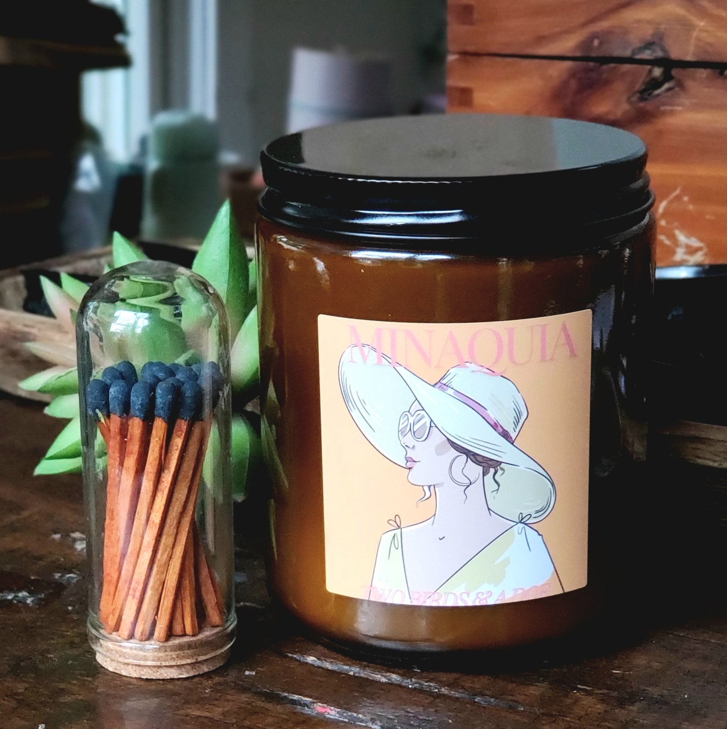 Minaquia (Banana Brulee) 8oz. Candle