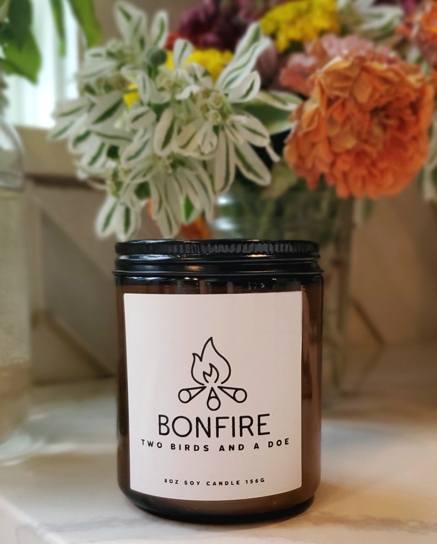 Bonfire 8oz Candle