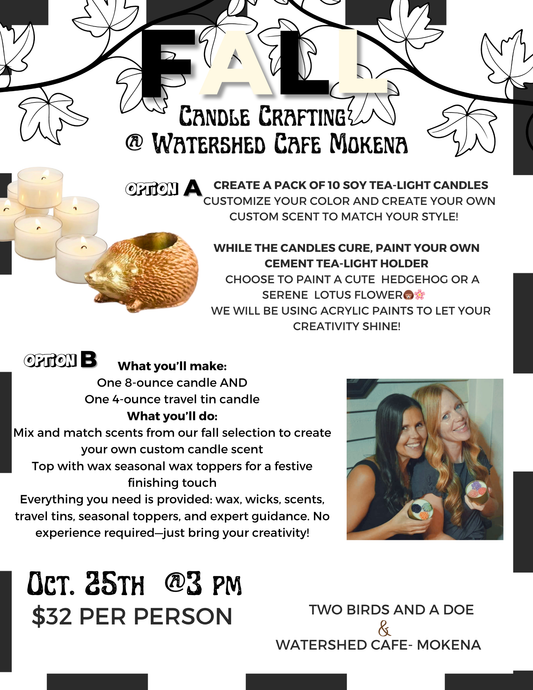 Fall Candle Crafting